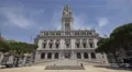 The beautiful City Hall building in Porto 4k or 4k+ Resolution