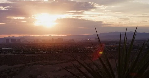Beautiful cityscape at sunrise Stock Footage 101217938