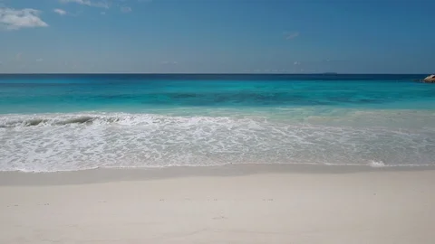 Beautiful clean beach Video stock 106388736