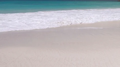 Beautiful clean beach Video stock 106390178
