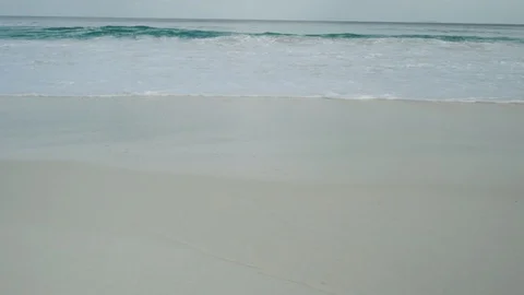 Beautiful clean beach Stock Footage 106794639