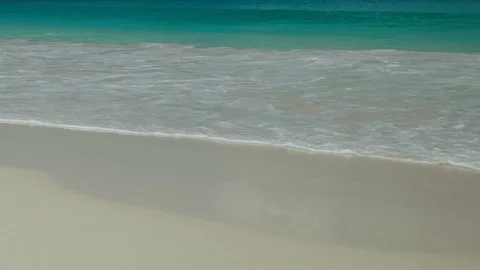 Beautiful clean beach Stock Footage 107616136
