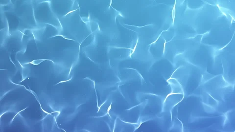 Beautiful Clean Blue Abstract Wave Background Stock Footage 338446218