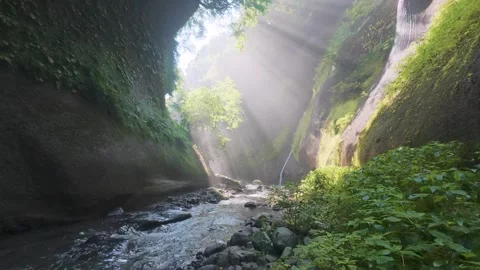 Beautiful Clear Water and Sunlight in Japan Stock Footage 336896593