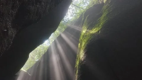 Beautiful Clear Water and Sunlight in Japan Stock Footage 336896825