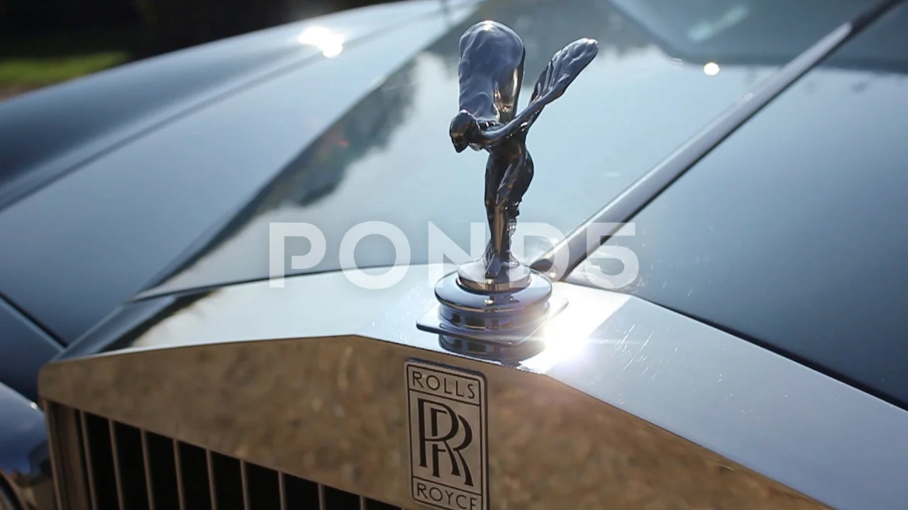 Beautiful Closeup of a Rolls Royce Spiri... | Stock Video | Pond5