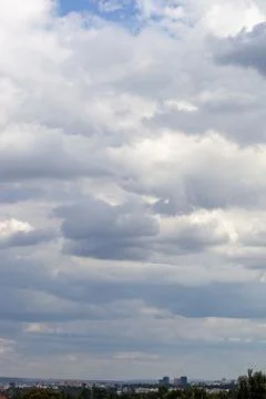 Beautiful cloud in blue sky Stock Photos