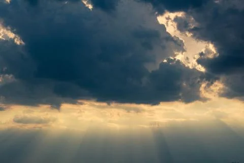 Beautiful cloud composition. Stock Photos