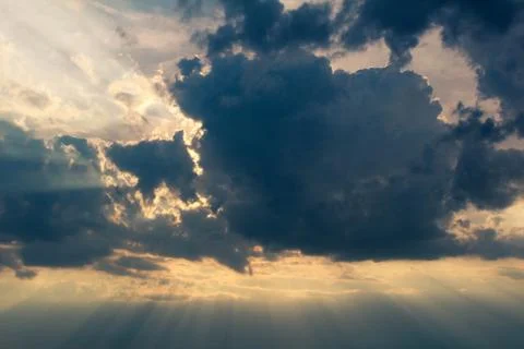 Beautiful cloud composition. Stock Photos