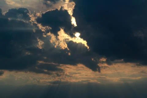 Beautiful cloud composition. Stock Photos