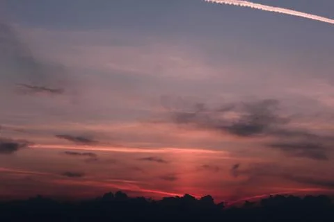 Beautiful cloud composition. Stock Photos