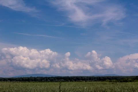 Beautiful cloud composition. Stock Photos