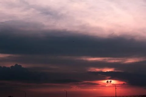 Beautiful cloud composition. Stock Photos