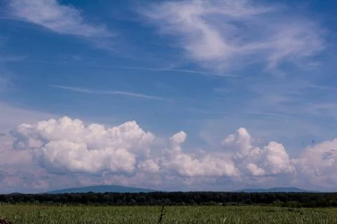 Beautiful cloud composition. Stock Photos