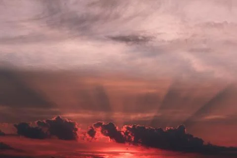 Beautiful cloud composition. Stock Photos