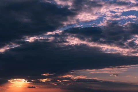 Beautiful cloud composition. Stock Photos