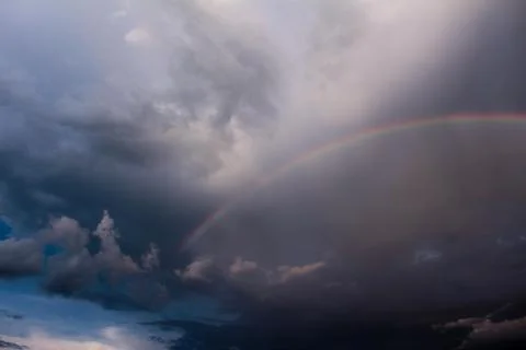Beautiful cloud composition. Stock Photos