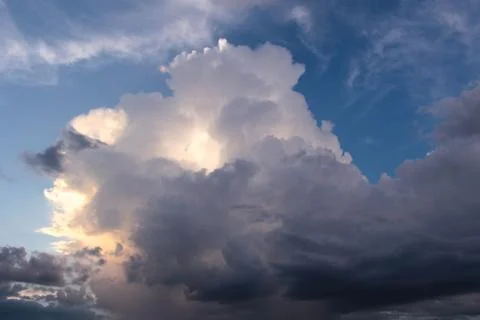 Beautiful cloud composition. Stock Photos
