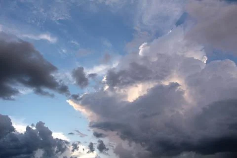 Beautiful cloud composition. Stock Photos
