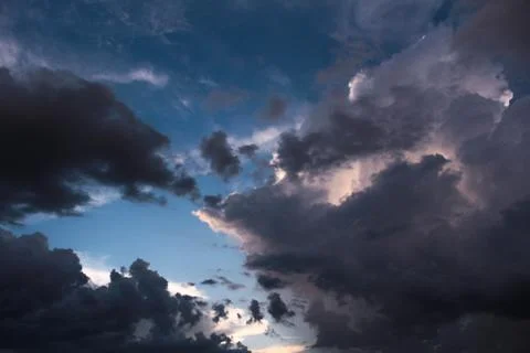Beautiful cloud composition. Stock Photos