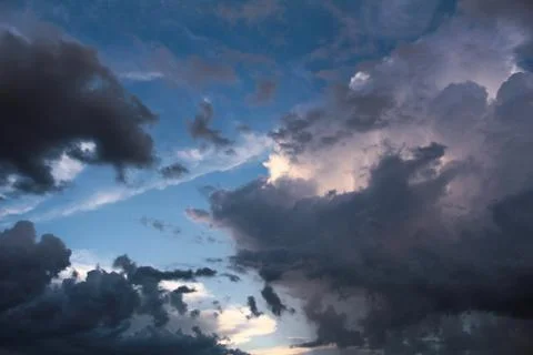 Beautiful cloud composition. Stock Photos