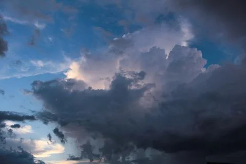 Beautiful cloud composition. Stock Photos
