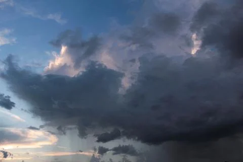 Beautiful cloud composition. Stock Photos