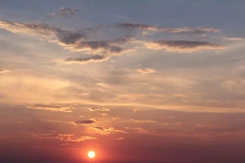 Beautiful cloud composition. Stock Photos