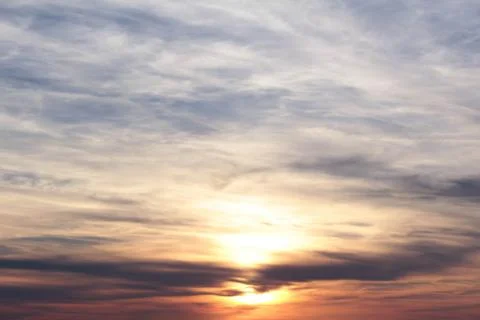 Beautiful cloud composition. Stock Photos