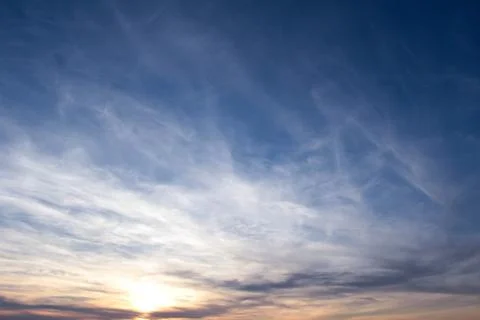 Beautiful cloud composition. Stock Photos