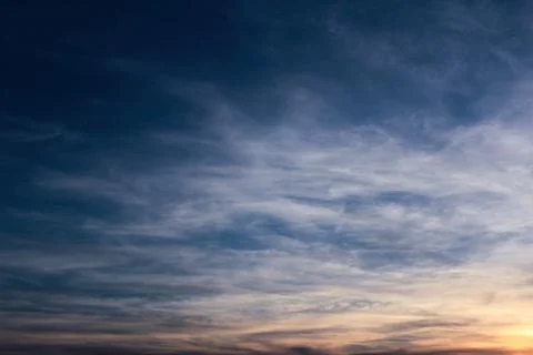 Beautiful cloud composition. Stock Photos