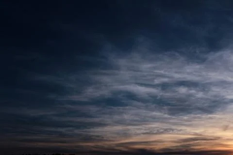 Beautiful cloud composition. Stock Photos