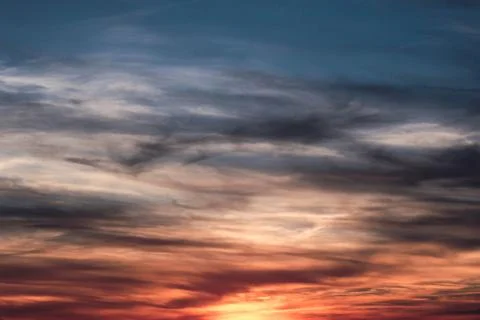 Beautiful cloud composition. Stock Photos