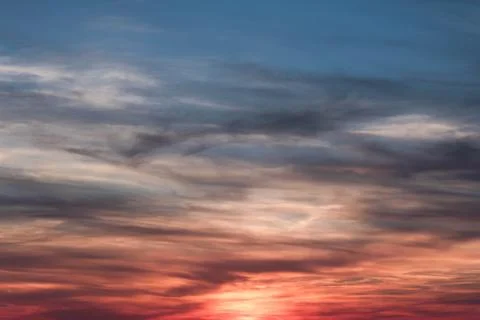Beautiful cloud composition. Stock Photos