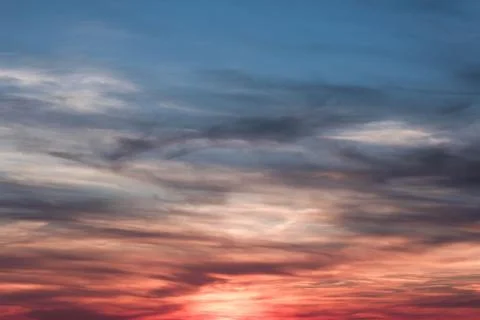 Beautiful cloud composition. Stock Photos