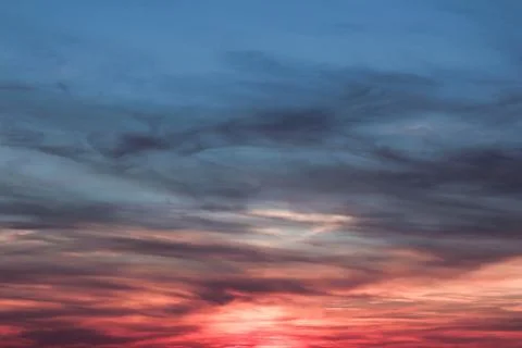 Beautiful cloud composition. Stock Photos