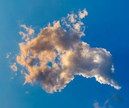 Beautiful cloud during sunset Stock Photos