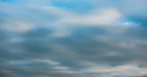 Beautiful cloud flying in blue sky, timelapse. Loop 스톡 동영상 120686312