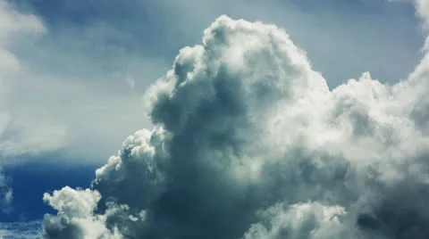 Beautiful Cloud Timelapse Stock Footage 26148347