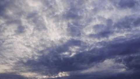 Beautiful clouds and flying bird Stock Footage 106835629