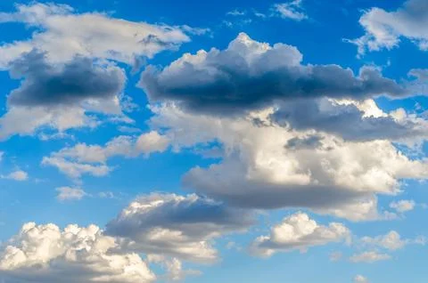 Beautiful clouds background Stock Photos