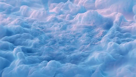 Beautiful clouds background. Zoom out. Stock Footage 241497662