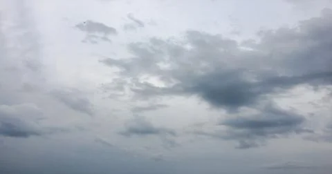 Beautiful clouds with blue sky background. Nature weather, cloud blue sky and Fotos Stock