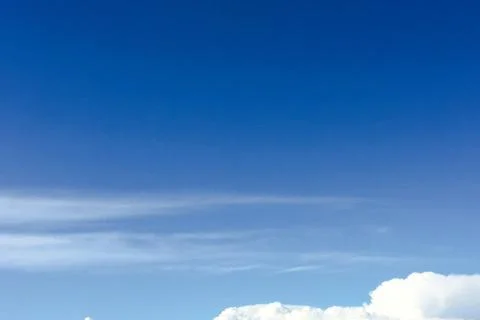 Beautiful clouds with blue sky background. Nature weather, cloud blue sky and Stock Photos