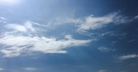 Beautiful clouds with blue sky background. Nature weather, cloud blue sky and Stock Photos