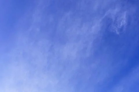 Beautiful clouds with blue sky background. Nature weather, cloud blue sky Stock Photos