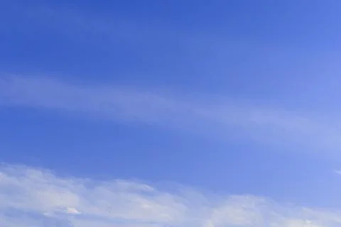 Beautiful clouds with blue sky background. Nature weather, cloud blue sky Stock Photos
