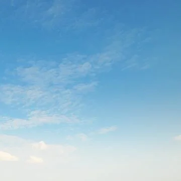 Beautiful clouds in blue sky Stock Photos