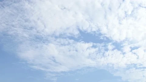 Beautiful Clouds Blue Sky Time Lapse Stock Footage 143599081