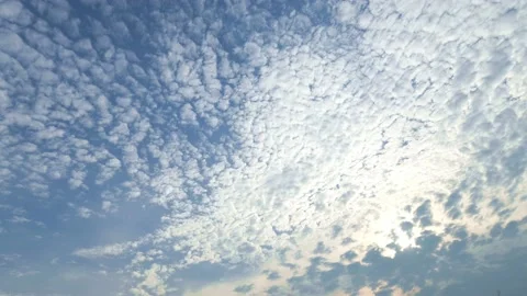 Beautiful Clouds Blue Sky Time Lapse Stock Footage 143599134